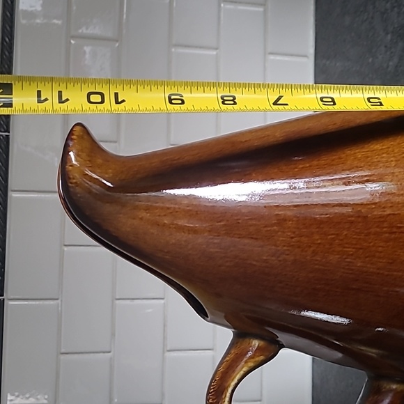 Russel Wright American Brown Glazed Oneida Pitcher - Picture 8 of 13